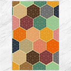 Abstract Hex Hexagon Grid Pattern Honeycomb Canvas 20  X 30  by Proyonanggan