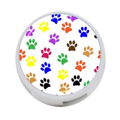 Pawprints Paw Prints Paw Animal 4-port Usb Hub (two Sides)