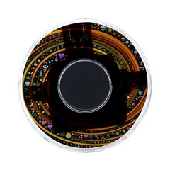 Swirl Vortex Emoji Cyclone Motion Art On-the-go Memory Card Reader by Paksenen