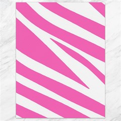 White Pink Stripes, Pattern Canvas 18  X 24 