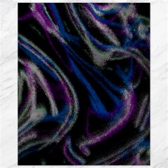 Multicolored Abstract Dynamic Shapes Print Canvas 11  X 14  by dflcprintsclothing