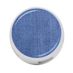 Blue Denim 4-port Usb Hub (one Side) by kyorashop23