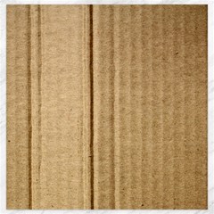 Brown Cardboard Texture Macro, Cardboard, Cardboard Canvas 20  X 20  by kyorashop23