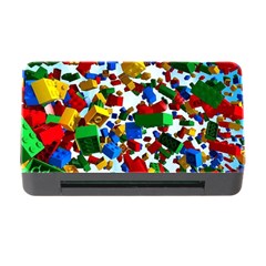 Falling Lego Bricks, Desenho Memory Card Reader With Cf by kyorashop23
