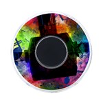 Music Texture, Grunge Music Background On-the-Go Memory Card Reader Front