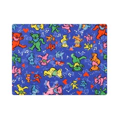Grateful Dead Dancing Bears Pattern Premium Plush Fleece Blanket (mini) by Salmanaz77