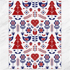 Scandinavian Folk Seamless Pattern Canvas 12  X 16  by Grandong