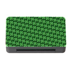 St  Patrick s Day Clovers Memory Card Reader With Cf by ExtraAwesomeSauce