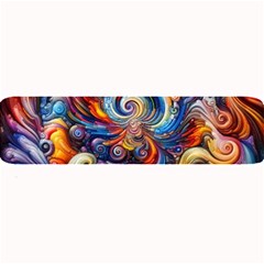 Dynamic Color Vortex Large Bar Mat by ExtraAwesomeSauce
