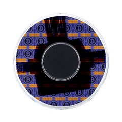 Bitcoin Logo Pattern On-the-go Memory Card Reader by ExtraAwesomeSauce