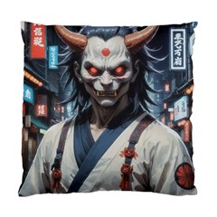 Demon Samurai Standard Cushion Case (two Sides) by AwesomeSauce