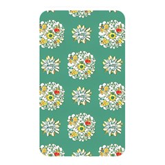 Retro 1960s Flowers Pattern 2 Memory Card Reader (rectangular) by violetheavensky