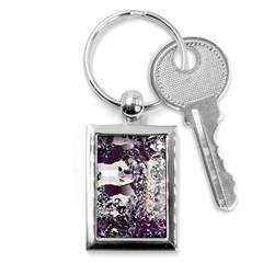 Marina Paper Cut Key Chain (rectangle) by MRNStudios