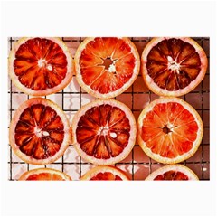 Peorange, Fruit, Citrus Large Glasses Cloth (2 Sides) by kyorashop23