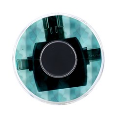 Geometric Design 14 On-the-go Memory Card Reader by myclothy