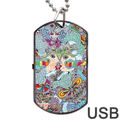 Supersonicangeldream Dog Tag Usb Flash (two Sides)