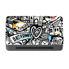 Doodle New York City Nyc Memory Card Reader With Cf by Salmanaz77