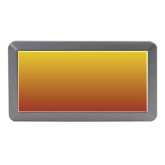 Electric Yellow To Burgundy Red Linear Gradient Memory Card Reader (mini) by GradientsOmbre