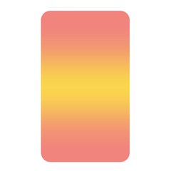Coral Pink To Electric Yellow Bilinear Gradient Memory Card Reader (rectangular)