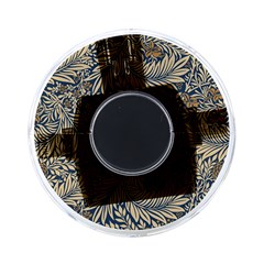 Brown Vintage Background Vintage Floral Pattern, Brown On-the-go Memory Card Reader