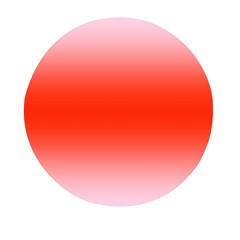 Pink Lace To Scarlet Red Bilinear Gradient Mini Round Pill Box (pack Of 5) by GradientsOmbre