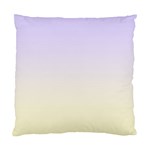 Pale Violet To Cream Yellow Linear Gradient Standard Cushion Case (Two Sides) Back