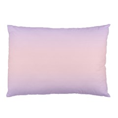 Pale Violet To Pale Pink Bilinear Gradient Pillow Case (two Sides)