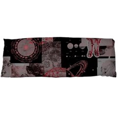 Aesthetic , Aesthetic, Dark One Side Body Pillow Cases