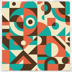 Retro Colorful Background, Retro Abstraction Canvas 12  X 12  by kyorashop23