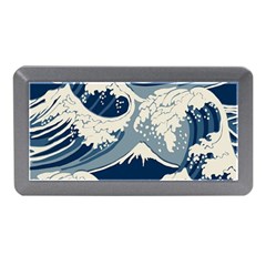 Japanese Wave Pattern Memory Card Reader (mini) by Cemarart
