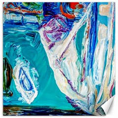 Sailing Boat Canvas 16  X 16 