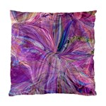 Pink on magenta Standard Cushion Case (Two Sides) Front