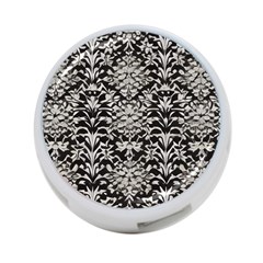 Gothic Leaf Pattern 4 4-port Usb Hub (one Side) by violetheavensky