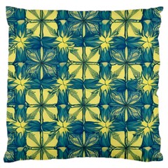 Royal Fractal Pattern 2 Large Cushion Case (one Side)