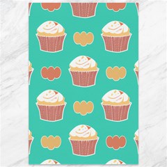 Retro 40s 50s Cupcake Pattern 3 Canvas 12  X 18  by violetheavensky