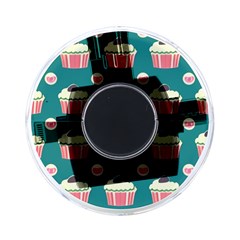 Retro 40s 50s Cupcake Pattern 2 On-the-go Memory Card Reader by violetheavensky