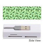 Leaves Pattern Texture Seamless Memory Card Reader (Stick) Front