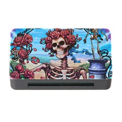 Grateful Dead Hippie Peace Roses Rock Music Legend Memory Card Reader With Cf