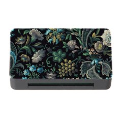 Pattern Flower Plants Leaves Nature Memory Card Reader With Cf by Tsamara