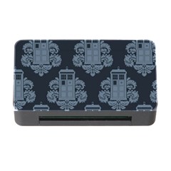 Dr Who Tardis Pattern Memory Card Reader With Cf by Tsamara