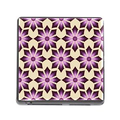 Pattern Design Star Snowflake Memory Card Reader (square 5 Slot)