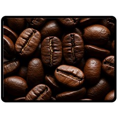 Coffee Beans 56  X 80  Two Sides Fleece Blanket (large) by Sabxi