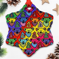 Grateful Dead Jam Bears Ornament (snowflake)