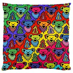 Grateful Dead Jam Bears Large Cushion Case (one Side)
