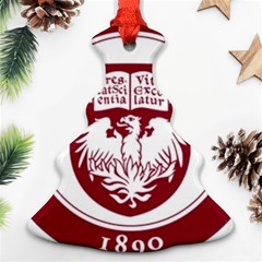 University Of Chicago Christmas Tree Ornament (two Sides)