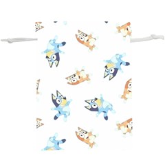 Bluey, Bluey Merch, Bluey Pattern, Bluey Bluey, Bingo, Bluey Design, Bluey Dog Lightweight Drawstring Pouch (xl) by avitendut