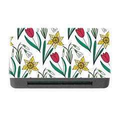 Flowers Bloom Pattern Spring Memory Card Reader With Cf by Tsamara