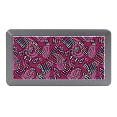 Abstract Art Pattern Design Background Memory Card Reader (mini)