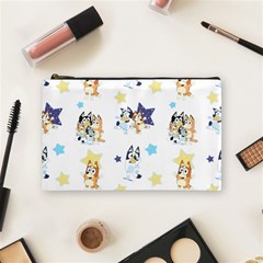 Bluey, Bluey Merch, Bluey Pattern, Bluey Bluey, Bingo, Bluey Design, Bluey Dog Cosmetic Bag (medium) by avitendut