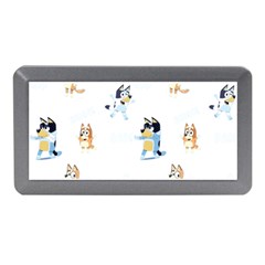 Bluey, Bluey Merch, Bluey Pattern, Bluey Bluey, Bingo, Bluey Design, Bluey Dog Memory Card Reader (mini) by avitendut